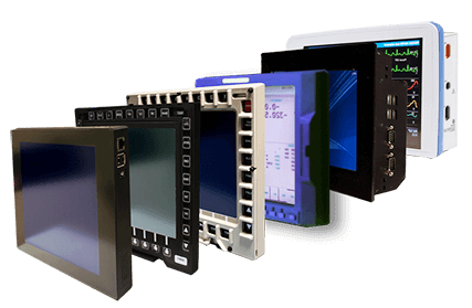 Touch screen assemblies