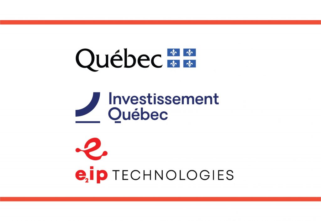 Investissement Québec becomes a strategic partner of e2ip technologies